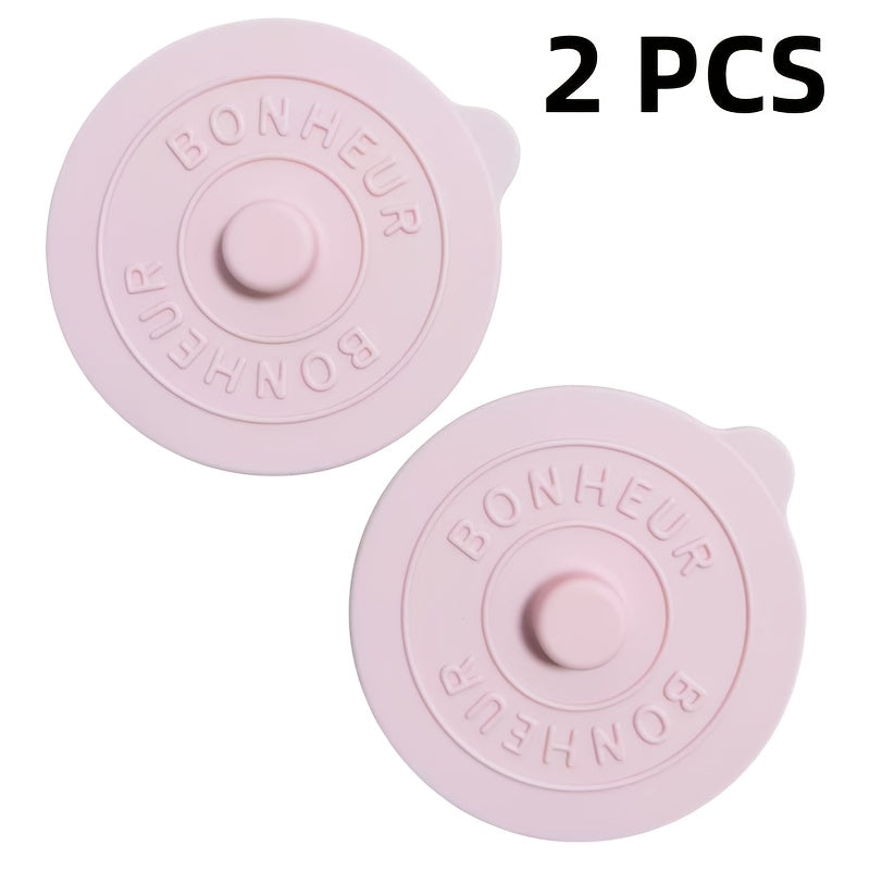 2pcs  Silicone Cup Lids, Dust-Proof Lids for Mugs, Tea Cups, Glasses, and Water Glasses, Nordic Style, Christmas Gift, Halloween Gift for Family, Colleagues, and Friends