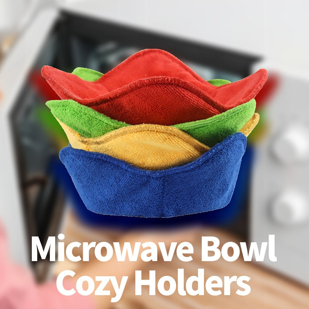 1pc Cold Plate Rack with Handle | Microwave Hot Bowl Holder | Insulated Tray | Folding Non-Slip Delayed Cooling Protects Hands And Tabletops, Suitable for Soup Season, Kitchen Microwave Additions, Gadgets, Christmas Choice