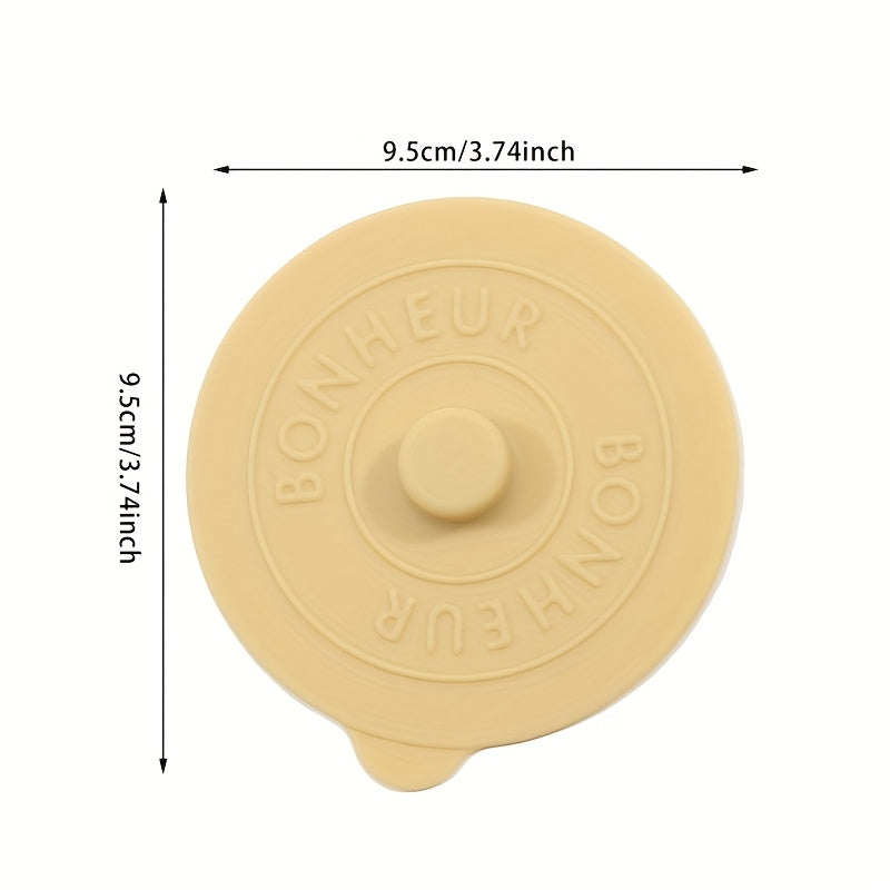 2pcs  Silicone Cup Lids, Dust-Proof Lids for Mugs, Tea Cups, Glasses, and Water Glasses, Nordic Style, Christmas Gift, Halloween Gift for Family, Colleagues, and Friends